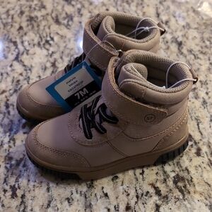 Stride Rite Kids' Brown Boots with Black Laces